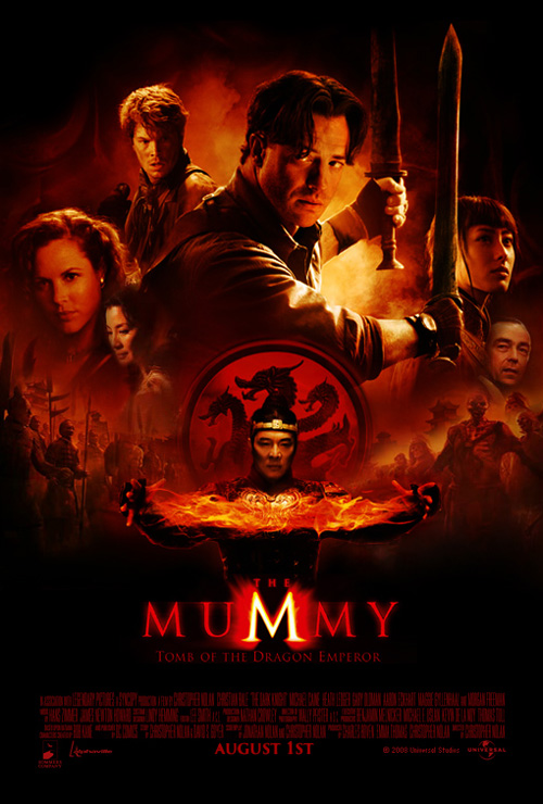 brendan fraser the mummy 3. And the dragon is even a