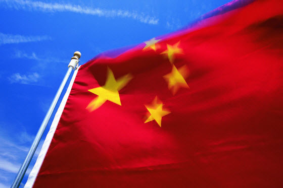 china flag image. prc-china-flag