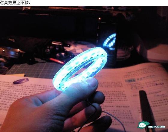 Chinese netizen's shanzhai Iron Man arc reactor.