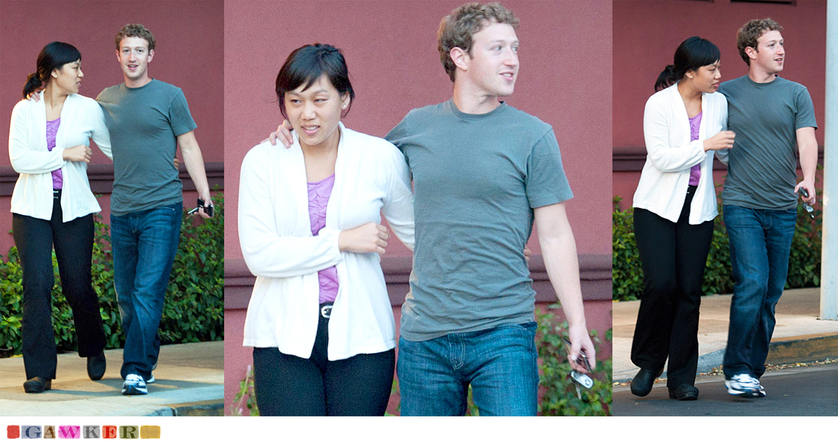 mark zuckerberg with girlfriend. CEO Mark Zuckerberg were