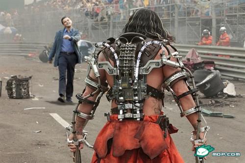 Leonardo DiCaprio "strutting" photoshop: Iron Man 2.