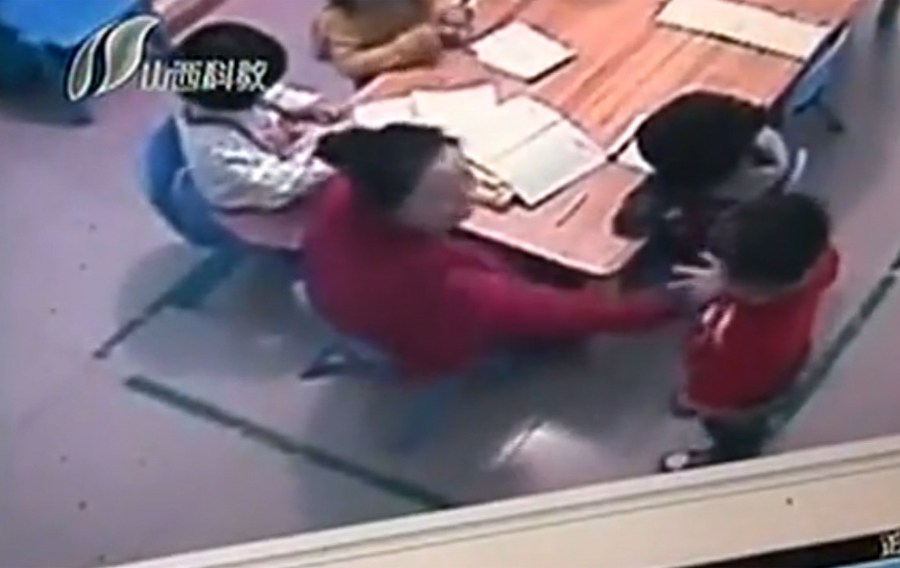 Teacher in Taiyuan the sex of CCTV shows