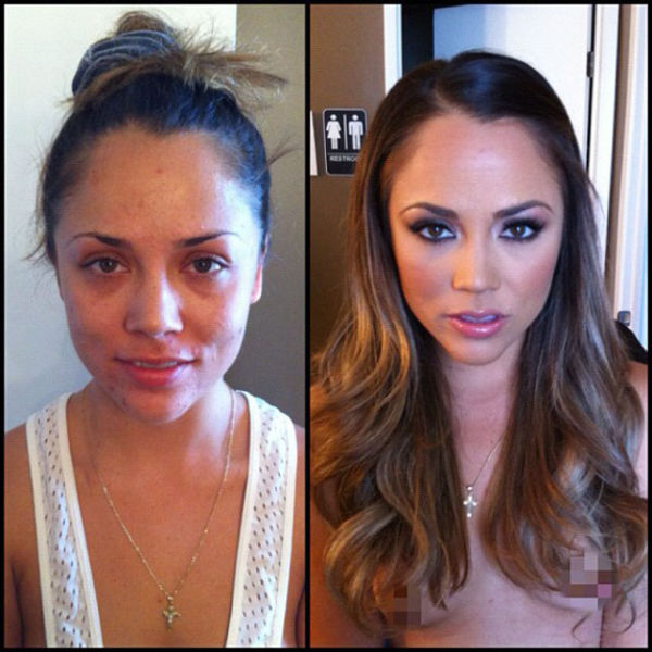 before-after-makeup-comparison-photos-of-porn-stars ...