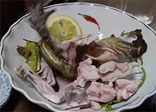 live-frog-sashimi-sushi-japan-d.gif